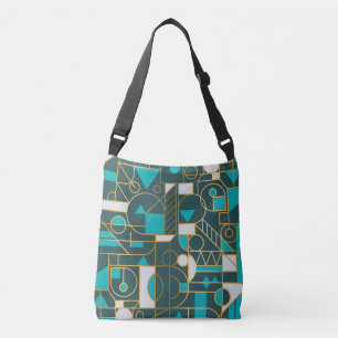 Sac Ajustable Retro géométrique : Poster minimaliste.
