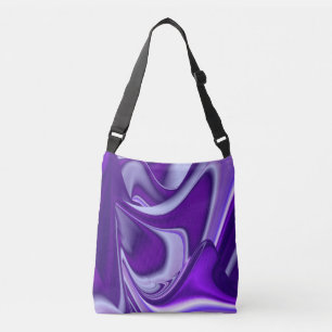 Sac Ajustable Rêves arc-en-ciel à fleurs violettes