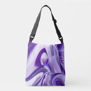 Sac Ajustable Rêves arc-en-ciel à fleurs violettes