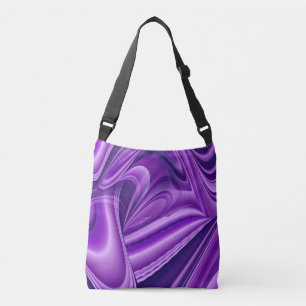 Sac Ajustable Rêves arc-en-ciel à fleurs violettes