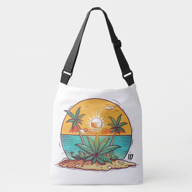 Sac Ajustable Rêves d'Île - La Collection des Amis des Caraïbes (Devant)