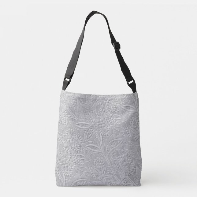 Sac Ajustable Revêtement floral gris (Dos)