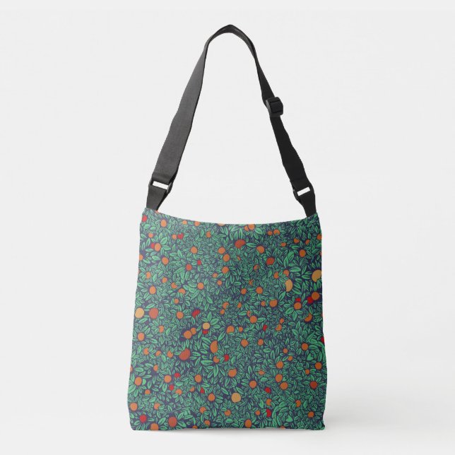 Sac Ajustable Rich Orchard : Vintage Tree Motif. (Devant)