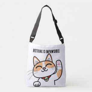 Sac Ajustable Rien n'est ImPawsible Funny Kawaii Cat