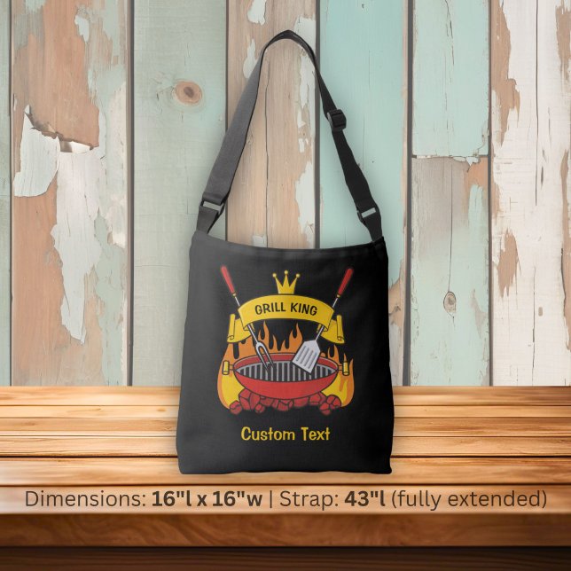 Sac Ajustable Roi du Grill (Créateur téléchargé)