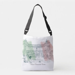 Sac Ajustable Rome Italie Victor Emmanuel Stylet et encre avec c