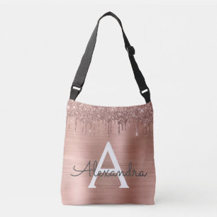 Sac Ajustable Rose Gold - Parties scintillant rose pâle Nom du m