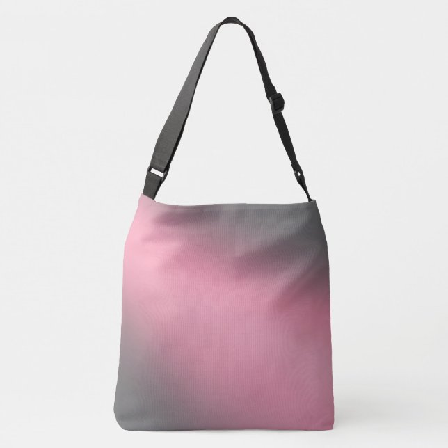 Sac Ajustable Rose & gris clair de lune ombre effet (Dos)
