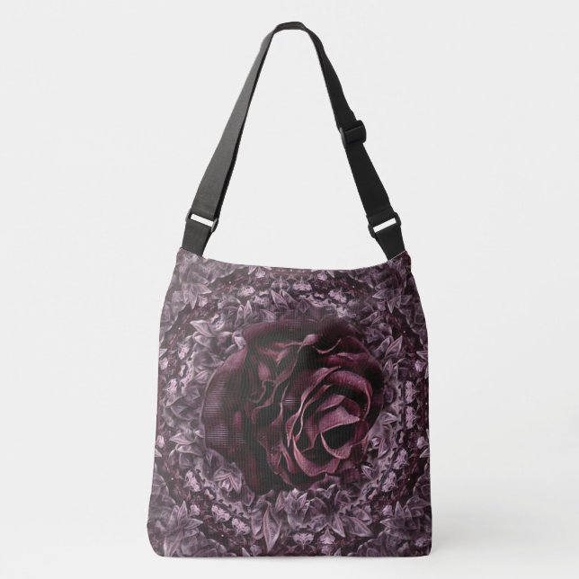Sac Ajustable Rose Mandala  (Devant)