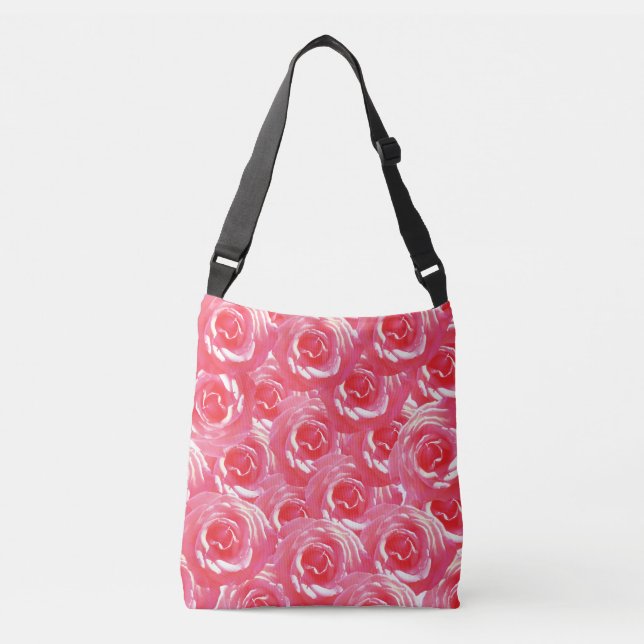 Sac Ajustable Rose Roses Dream Photographie Fourre-tout (Devant)