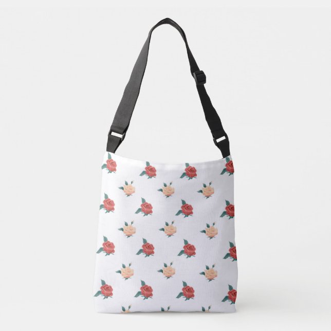 Sac Ajustable Roses arrière - plans floraux (Devant)