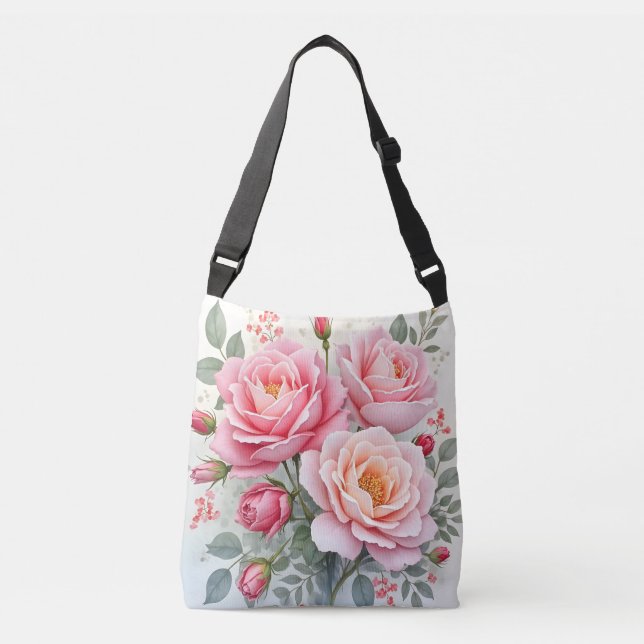 Sac Ajustable Roses roses belles luxe collection populaire (Devant)