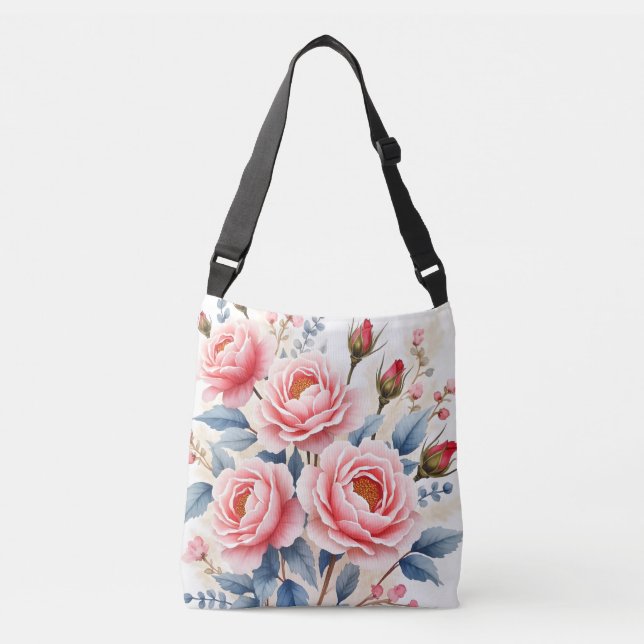 Sac Ajustable Roses Roses Luxueux Collection Moderne Belle (Devant)