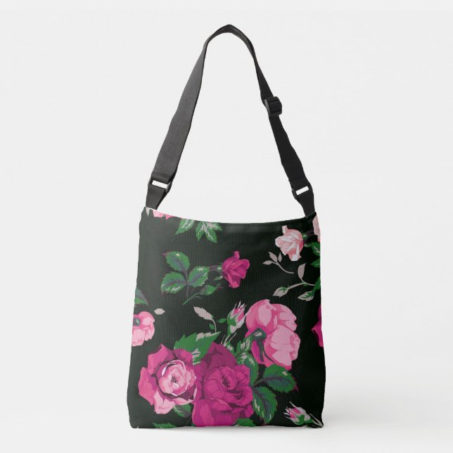 Sac Ajustable roses roses magnifiques (Devant)