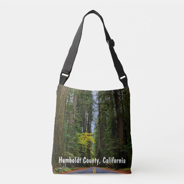 Sac Ajustable Route Directe À Travers La Forêt De Redwood Misty (Devant)