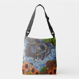 Sac Ajustable Sacoche carrossable en papier d'art de "Imaginez V