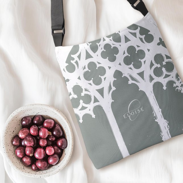 Sac Ajustable Sage de calligraphie de fenêtre gothique minimalis (Créateur téléchargé)