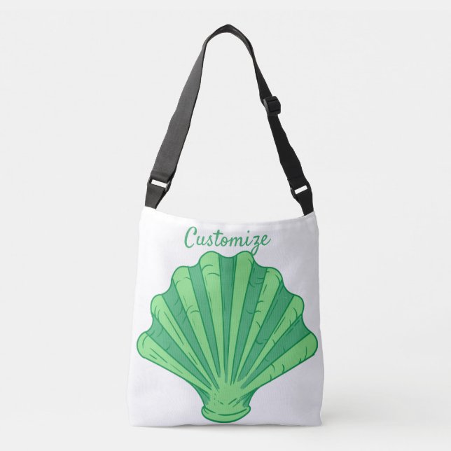 Sac Ajustable Sage Green Scallop Shell Thunder_Cove  (Devant)