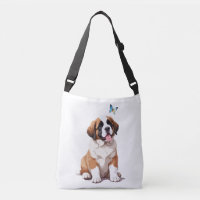 Saint Bernard Peinture vectorielle adorable animal