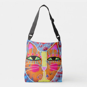 Sac Ajustable Salut ! Visage Abstrait de chat
