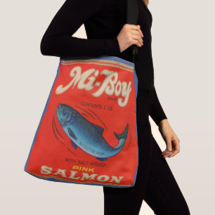 Sac Ajustable saumon rose mi-garçon des années 1930 étiquettes
