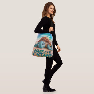 Sac Ajustable Sauver nos océans Protection de l'océan et du mili