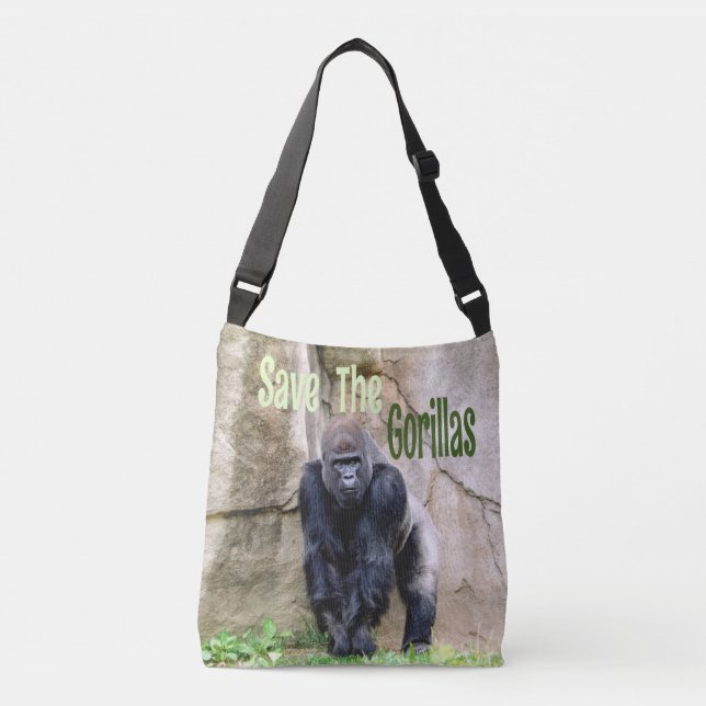 Sac Ajustable Sauvez Les Gorilles (Devant)