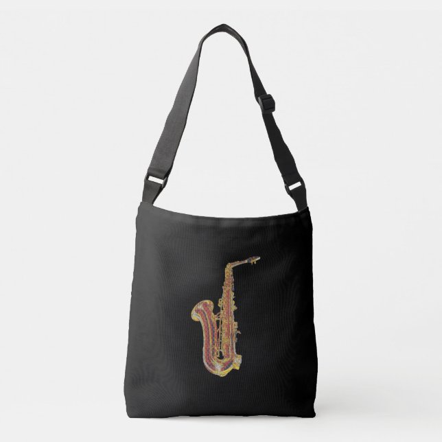 Sac Ajustable Saxophone (Devant)