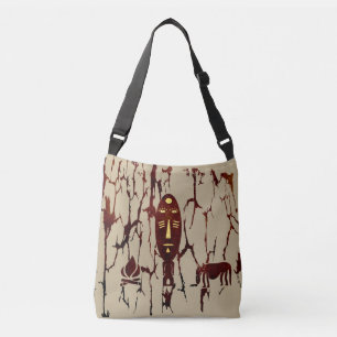 Sac Ajustable Scène tribale africaine Abstraite