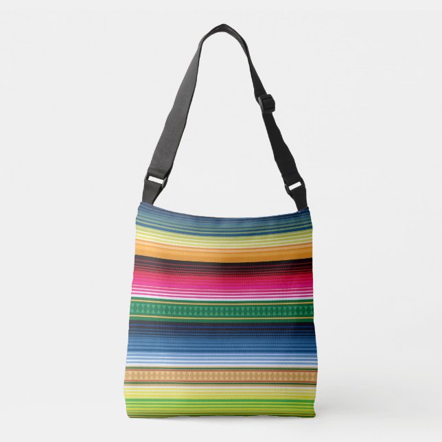 Sac Ajustable Serape couvrant mexicain traditionnel (Devant)