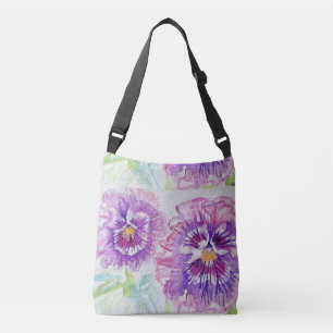 Sac Ajustable Shabby Pansy en purée d'eau de carrosserie