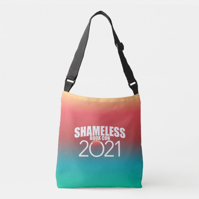 Sac Ajustable #Shameless21 Dégradé du logo du livre sans honte (Devant)