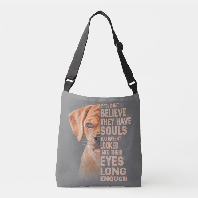 Sac Ajustable Si vous ne croyez pas qu'ils ont des âmes Puggle a (Devant)