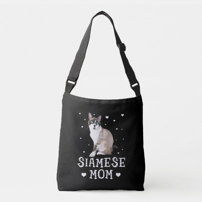 Sac Ajustable Siamese Maman Cute Siamese Siamese Lover (Devant)