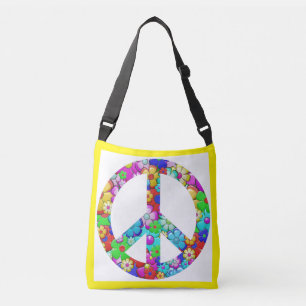 Sac Ajustable Signal de paix hippieTote