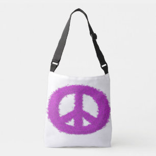 Sac Ajustable Signe de Paix Violet