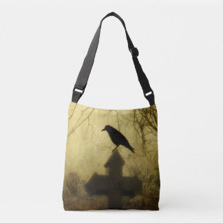 Sac Ajustable Silhouette de corbeau gothique