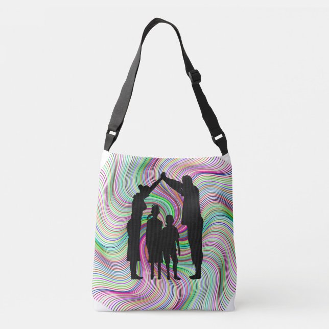 SAC AJUSTABLE SILHOUETTE FAMILIAL (Dos)