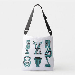 Sac Ajustable Silhouette tribale africaine abstraite moderne