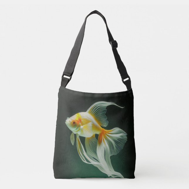 Sac Ajustable Simple Dessin Élégant de Poisson Rouge | (Devant)