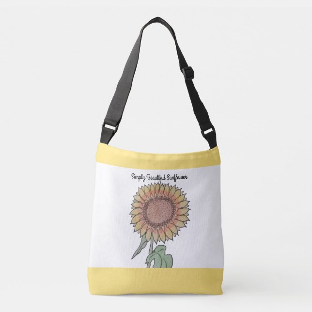 Sac Ajustable Simplement Beau Tournesol (Devant)