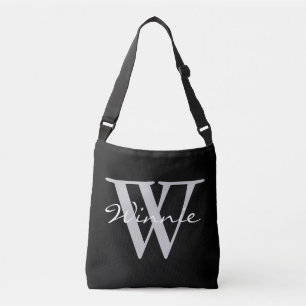 Sac Ajustable Simplement monogrammes et noms + votre backgr. et