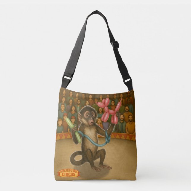 Sac Ajustable Singe faisant des animaux en ballons (Devant)
