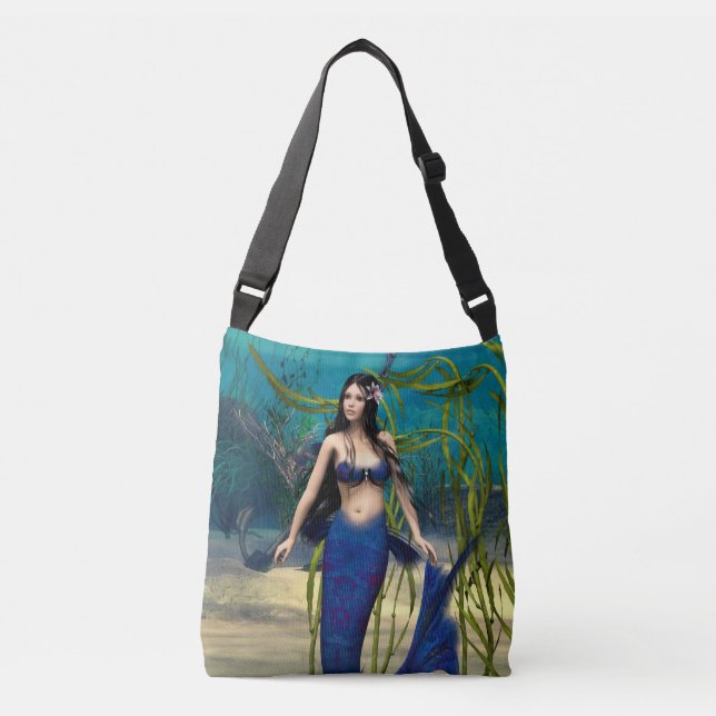 Sac Ajustable Sirène Bleue (Devant)