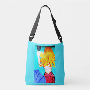 Sac Ajustable sirènes de blonde et de brune bleues