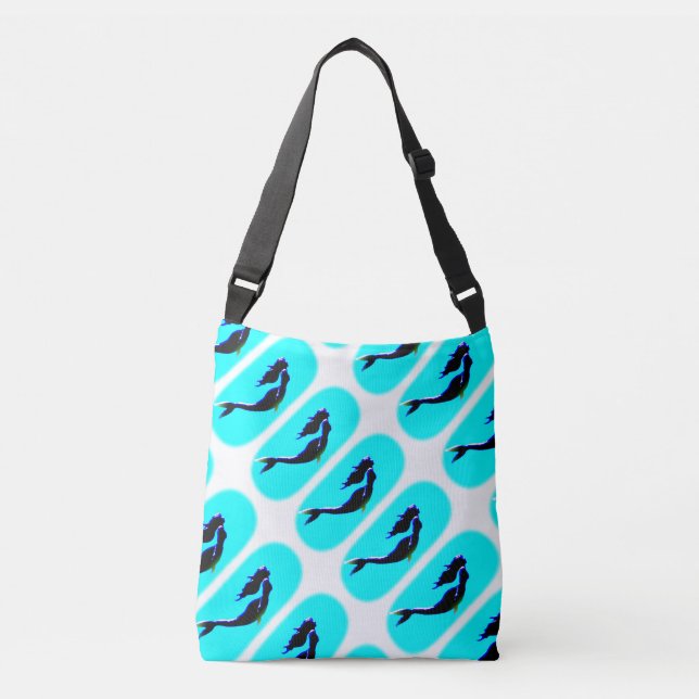 Sac Ajustable sirènes noires sous-marines (Devant)