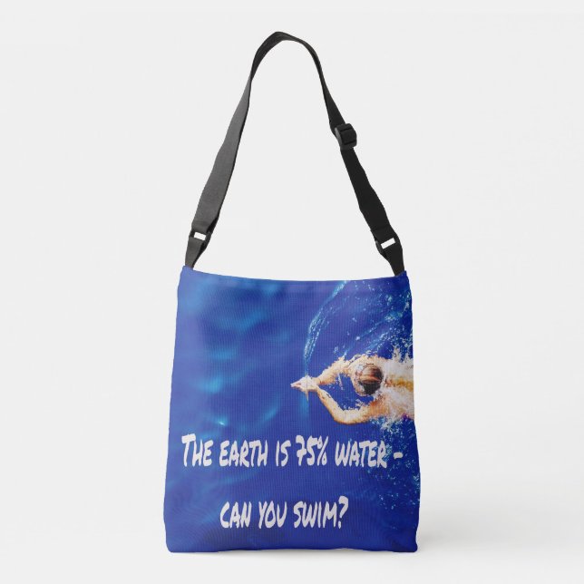 Sac Ajustable Siwmming équipe de natation Amour à la piscine (Dos)