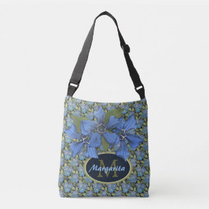 Sac Ajustable Sky Blue Fleur sauvage Monogram Delft