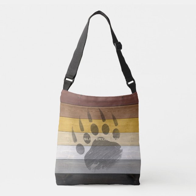 Sac Ajustable SlipperyJoe's artistic Bear Wood gay gifts Bear Br (Devant)