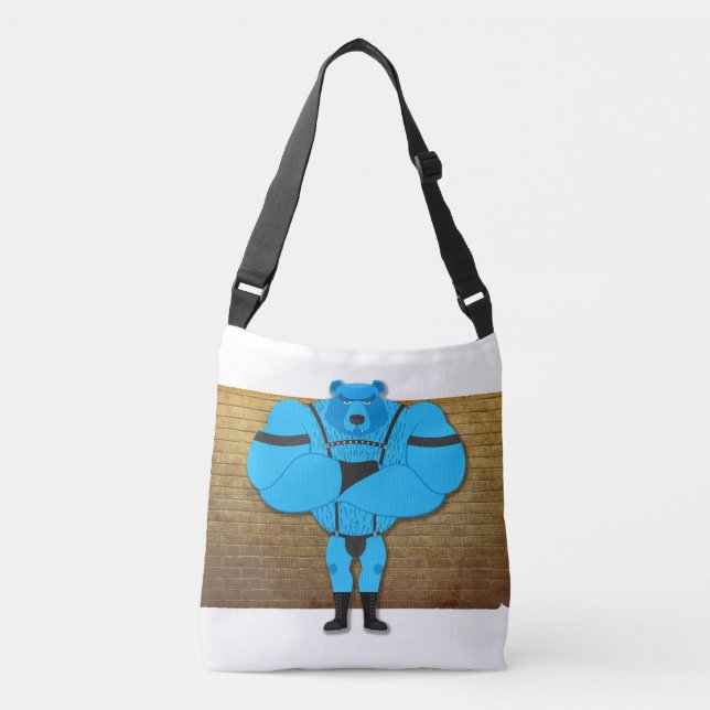 Sac Ajustable SlipperyJoe's gay muscle ours dessin animé thong l (Devant)